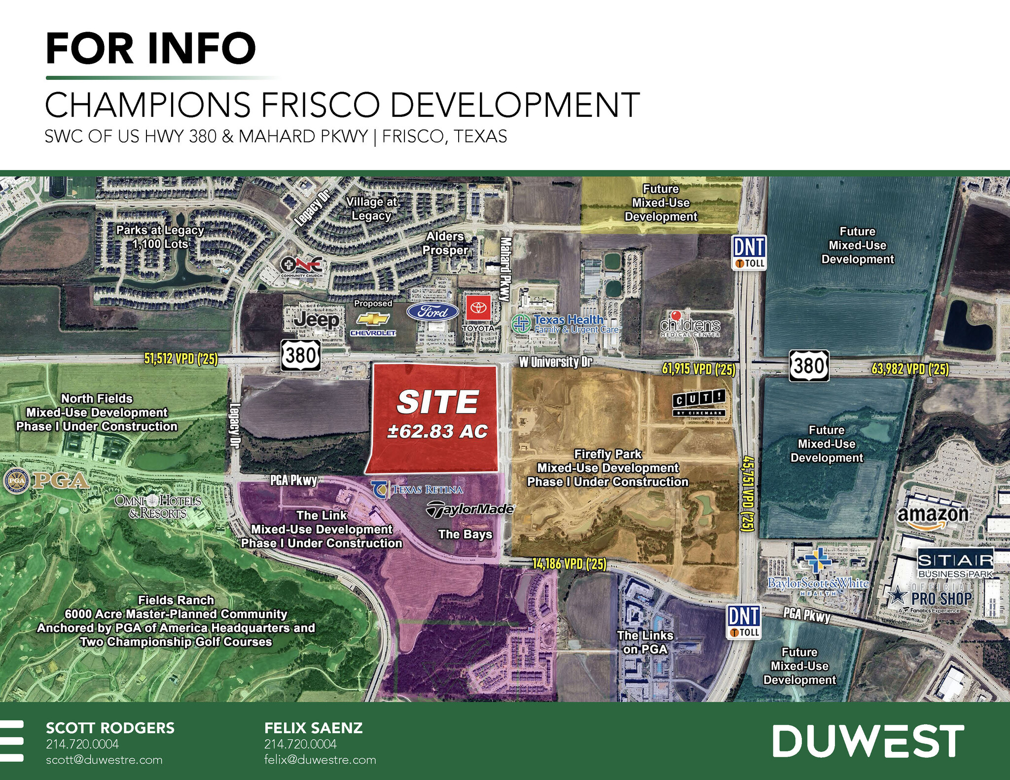 US Hwy 380 & Mahard Pky, Frisco, TX for Sale