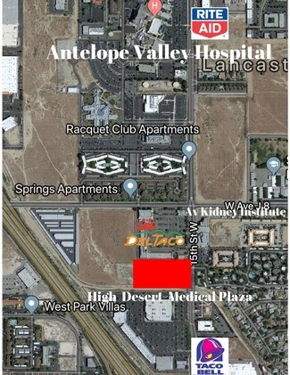 Lancaster, CA Commercial Land - 15th St W Avenue J10 Lancaster, CA Commercial Land - 15th St W Avenue J10