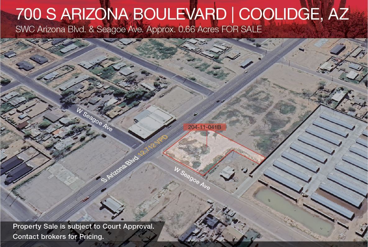 700 S Arizona Blvd, Coolidge, AZ for Sale