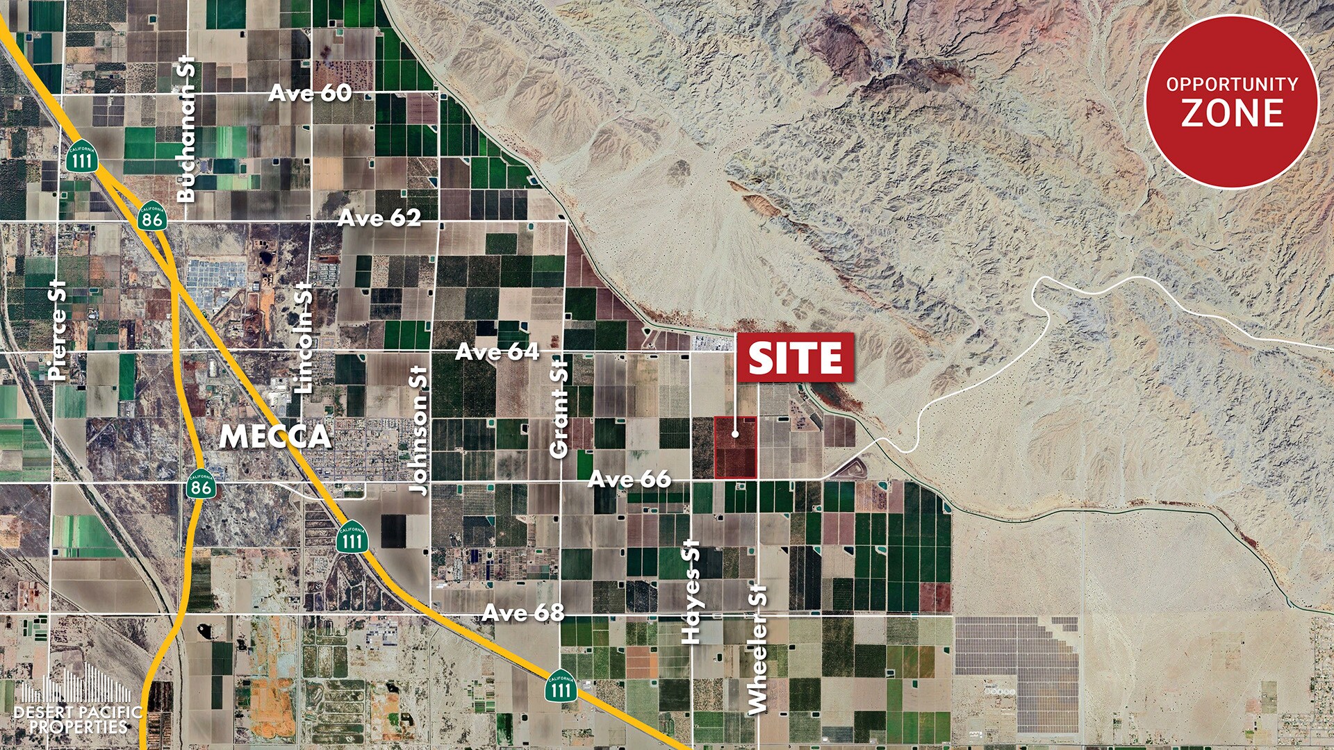 NWC Ave 66 & Wheeler St ave, Mecca, CA for Sale