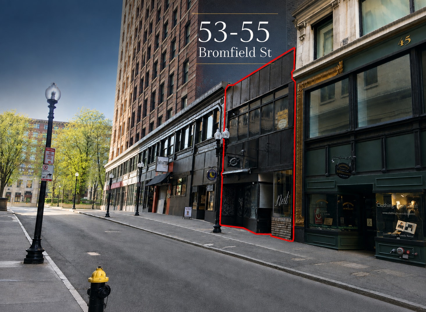 53-55 Bromfield St, Boston, MA for Sale