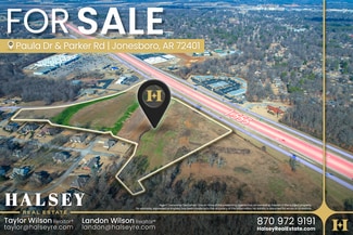 Jonesboro, AR Commercial Land - Parker Rd @ Paula Dr