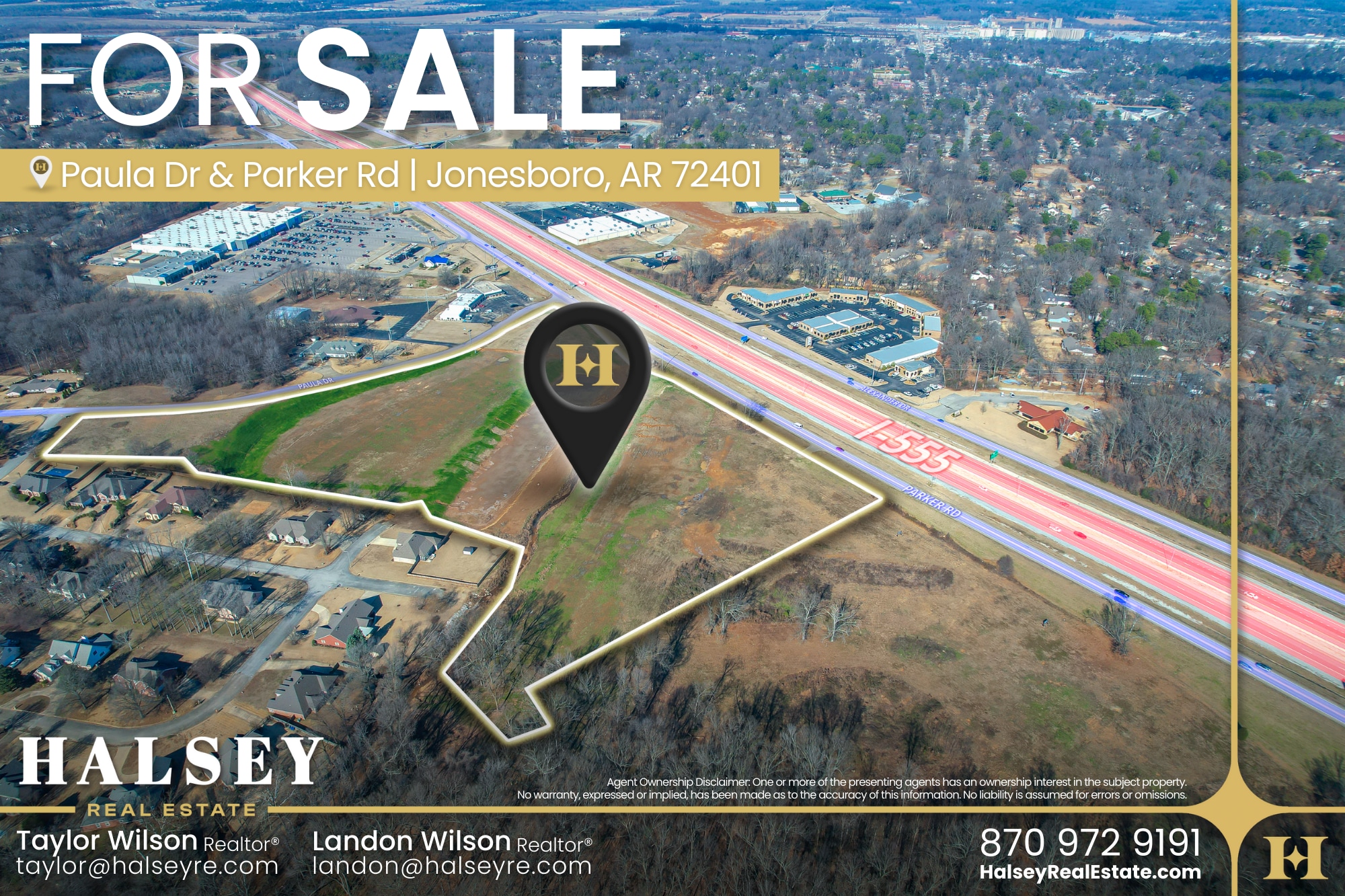 Parker Rd and Parker dr, Jonesboro, AR for Sale