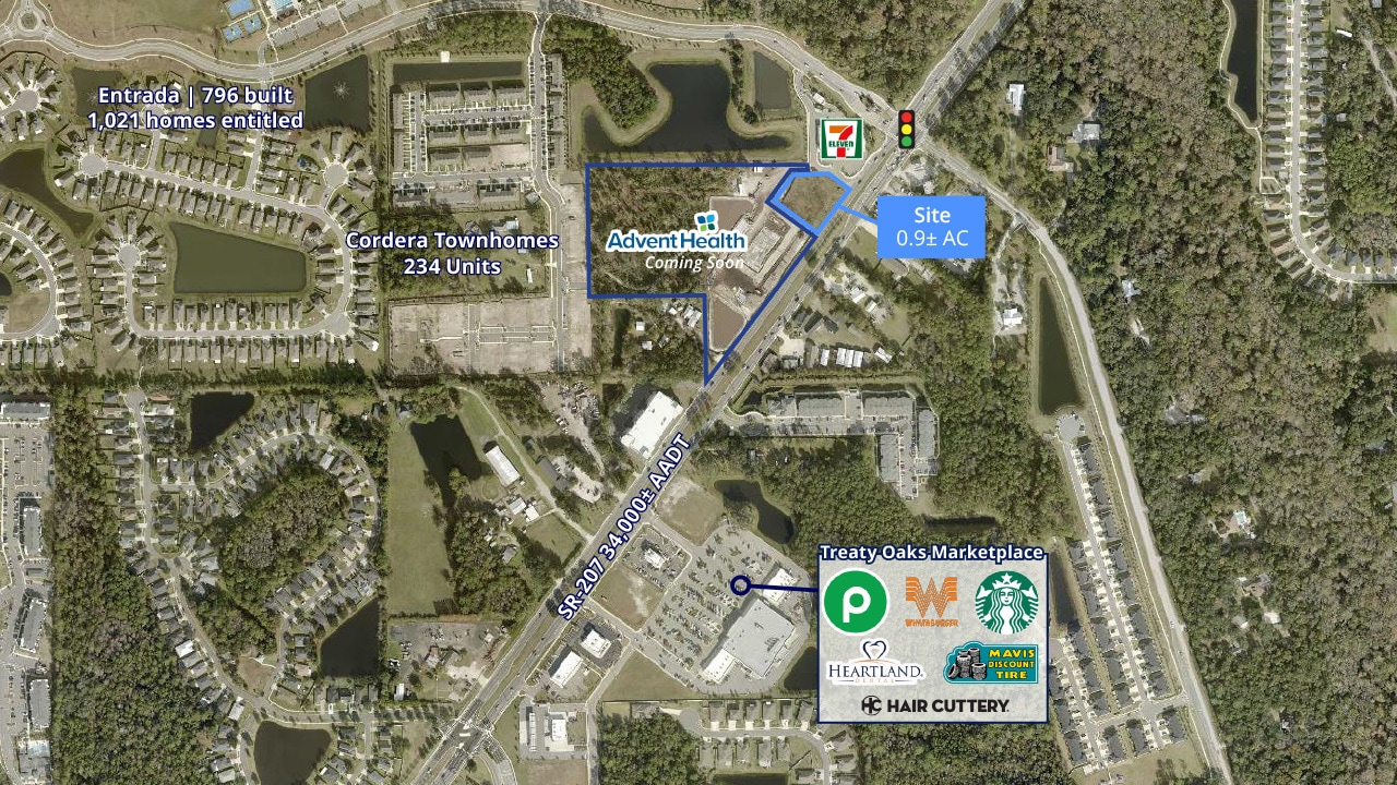 SR207 & Wildwood Dr, Saint Augustine, FL for Rent