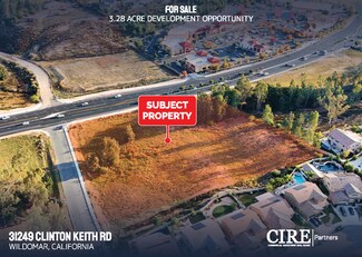 Wildomar, CA Commercial Land - 31249 Clinton Keith Rd