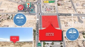Barstow, CA Commercial Land
