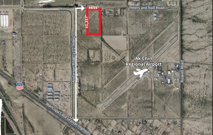 ESEC Anderson Rd & Peters And Nall Rd, Maricopa, AZ for Sale
