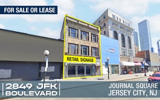 Jersey City, NJ Storefront Retail/Office - 2849 Kennedy Blvd