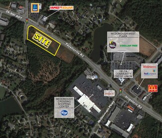 Mcdonough, GA Commercial Land - 375 Jonesboro Rd