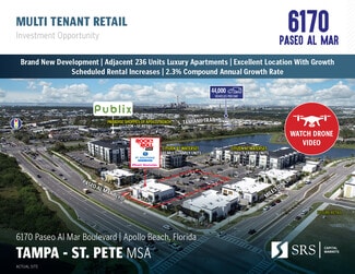 Apollo Beach, FL Storefront - 6170 Paseo Al Mar Blvd