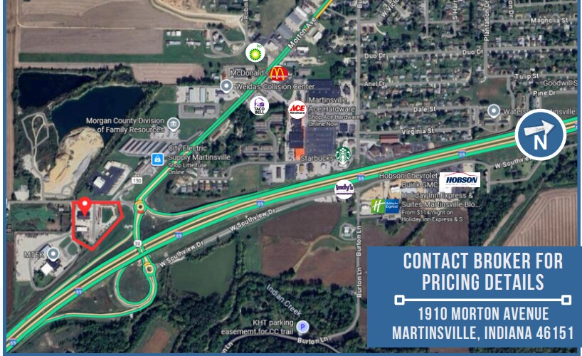 Rogers Rd @ IN-37 S., Martinsville, IN for Rent