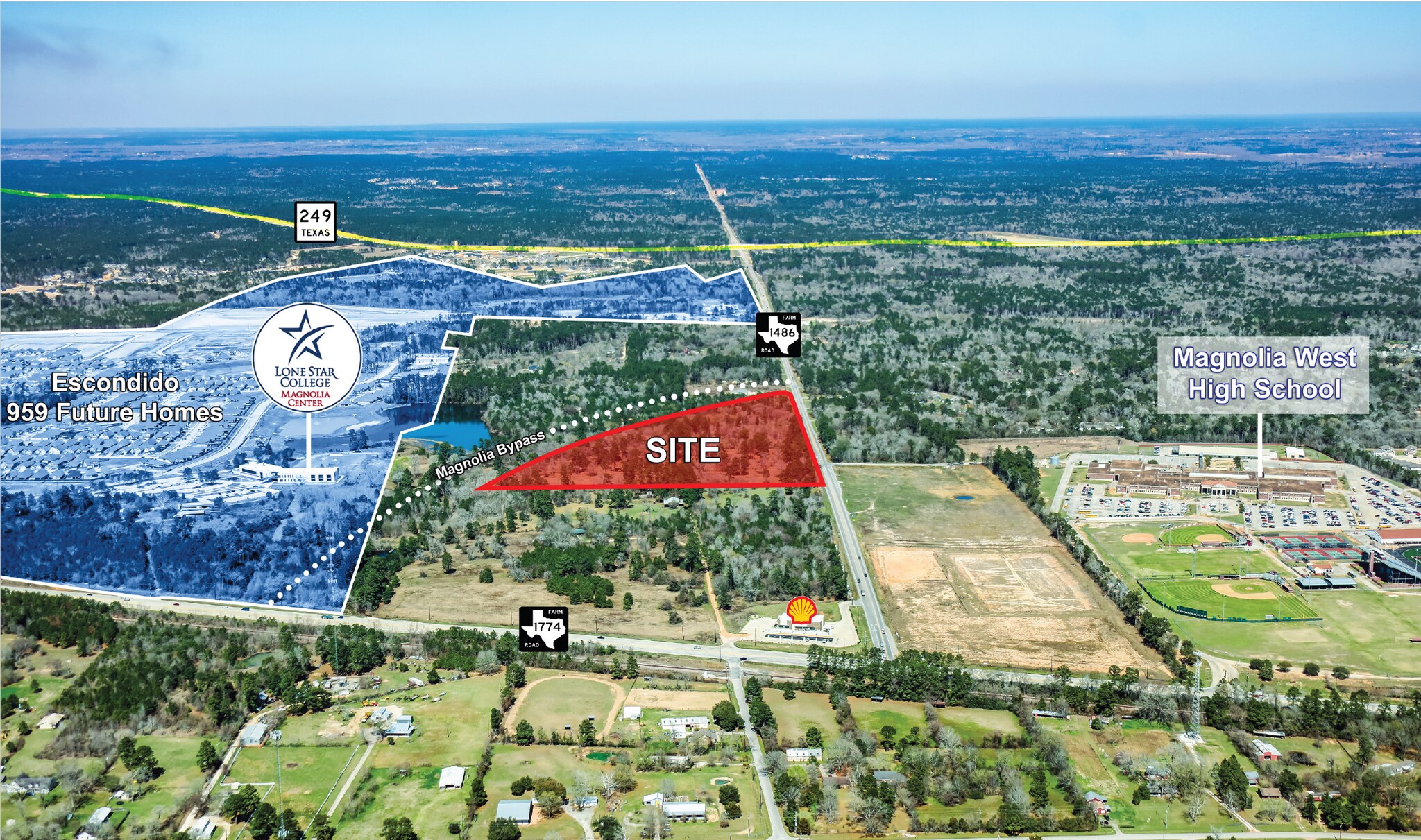 515 FM 1486, Magnolia, TX for Sale