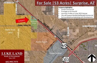 Surprise, AZ Residential Land - Grand Avenue & Jomax Rd