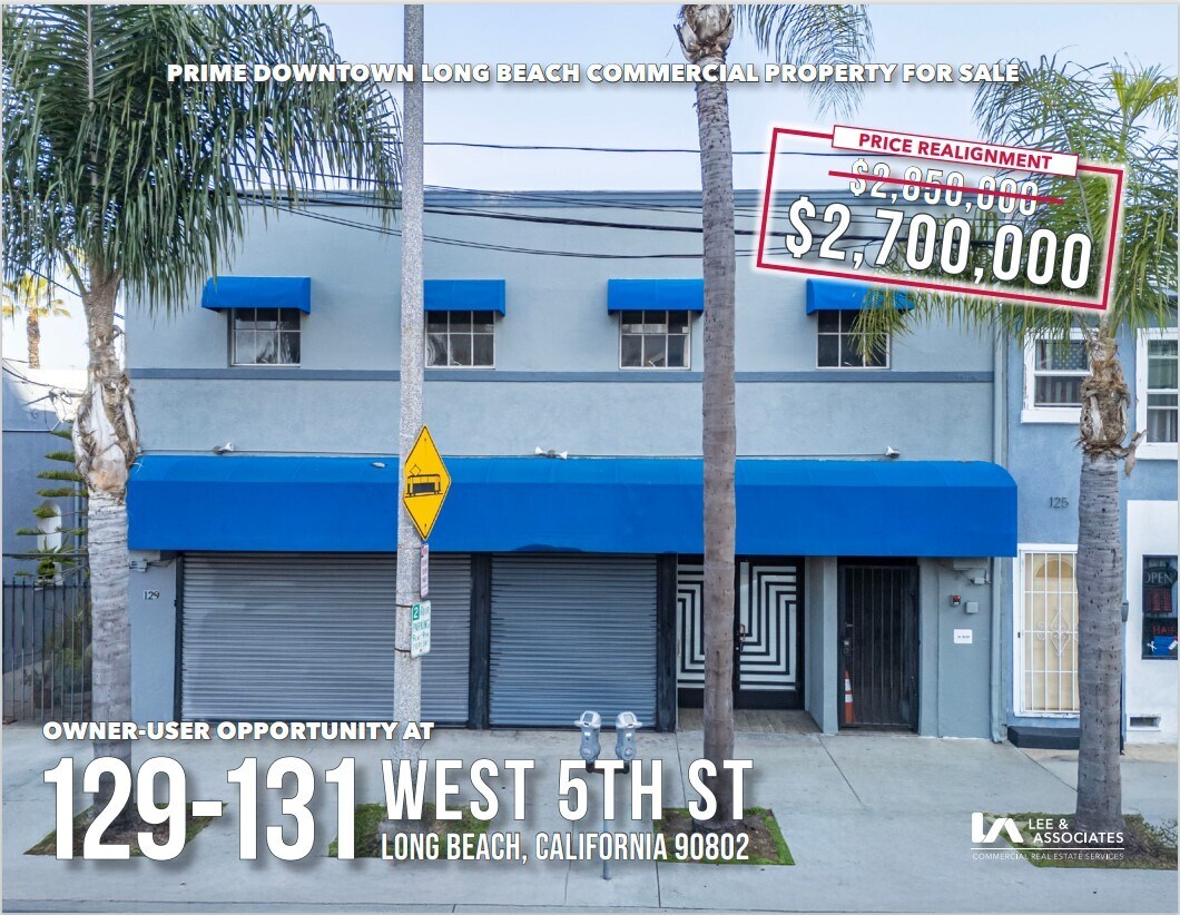 129-131 W 5th St, Long Beach, CA for Sale