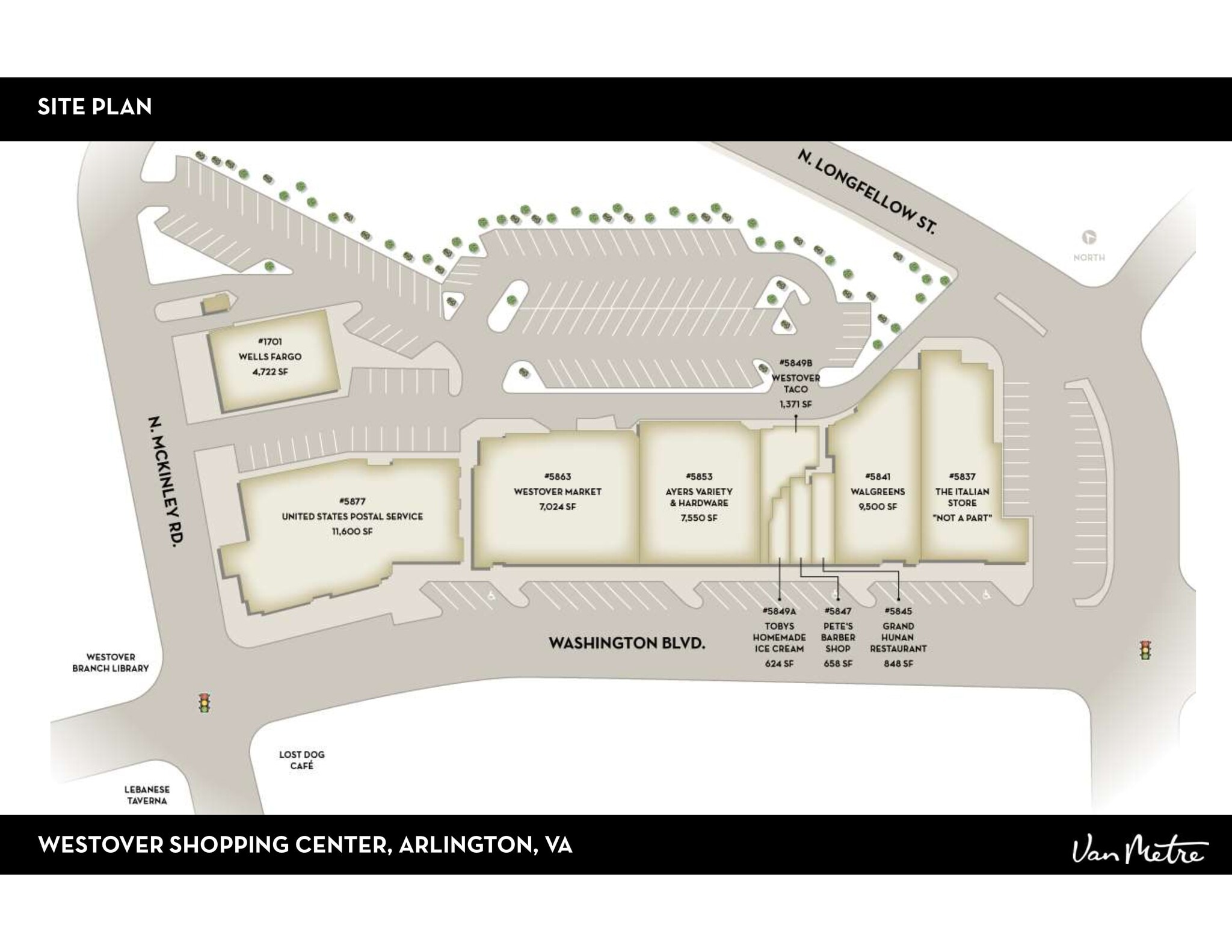 5839-5853 Washington Blvd, Arlington, VA for Rent