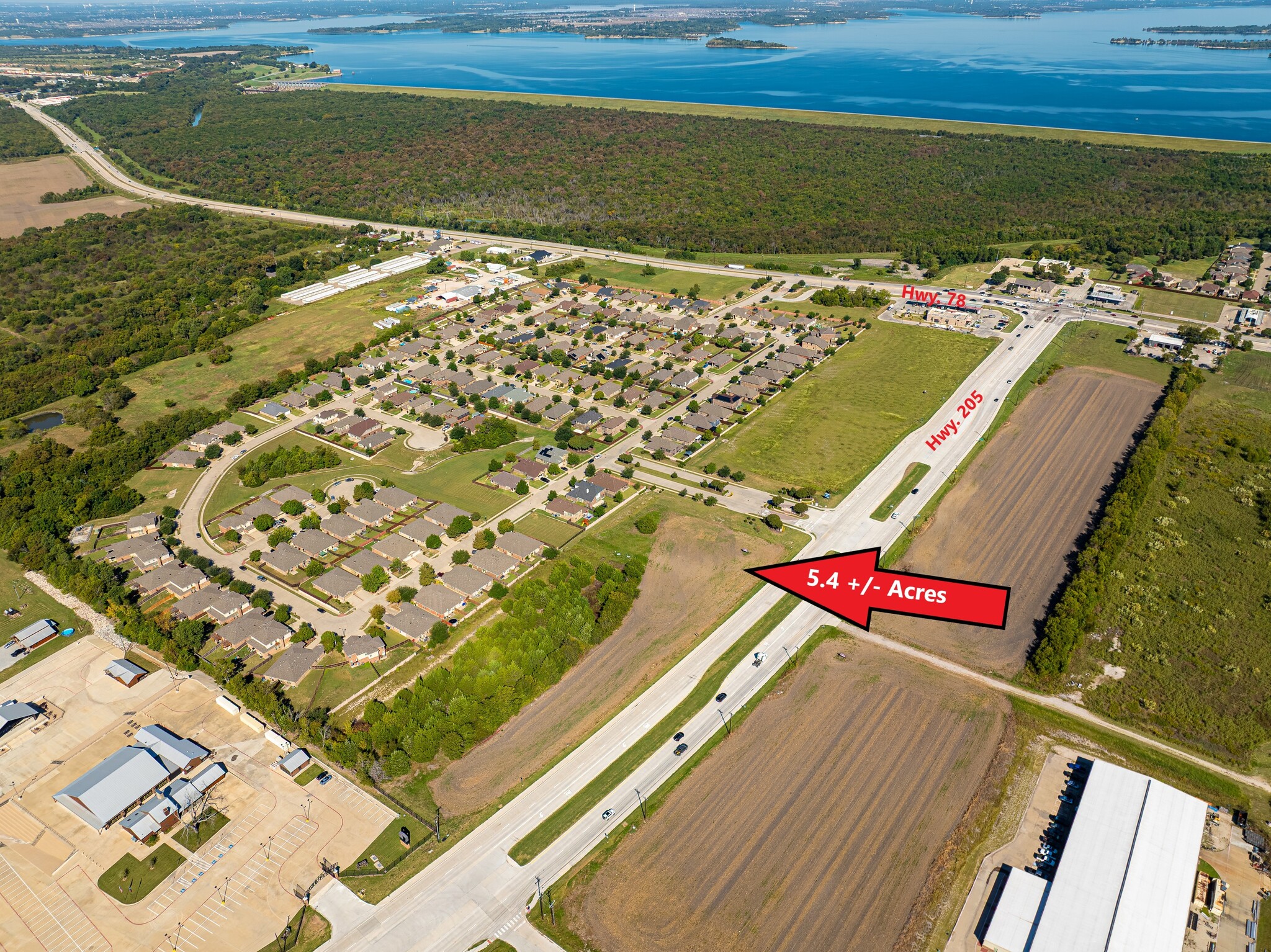 SWC of Hwy 205 S and Endeavour Blvd, Lavon, TX for Sale