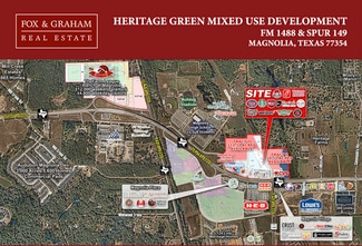 Magnolia, TX Commercial Land - 1 Heritage Cir Magnolia, TX Commercial Land - 1 Heritage Cir