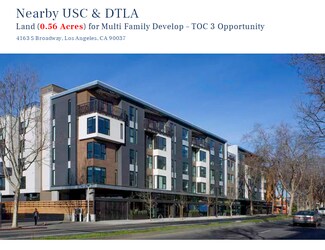 Los Angeles, CA Residential Land - 4151 S Broadway