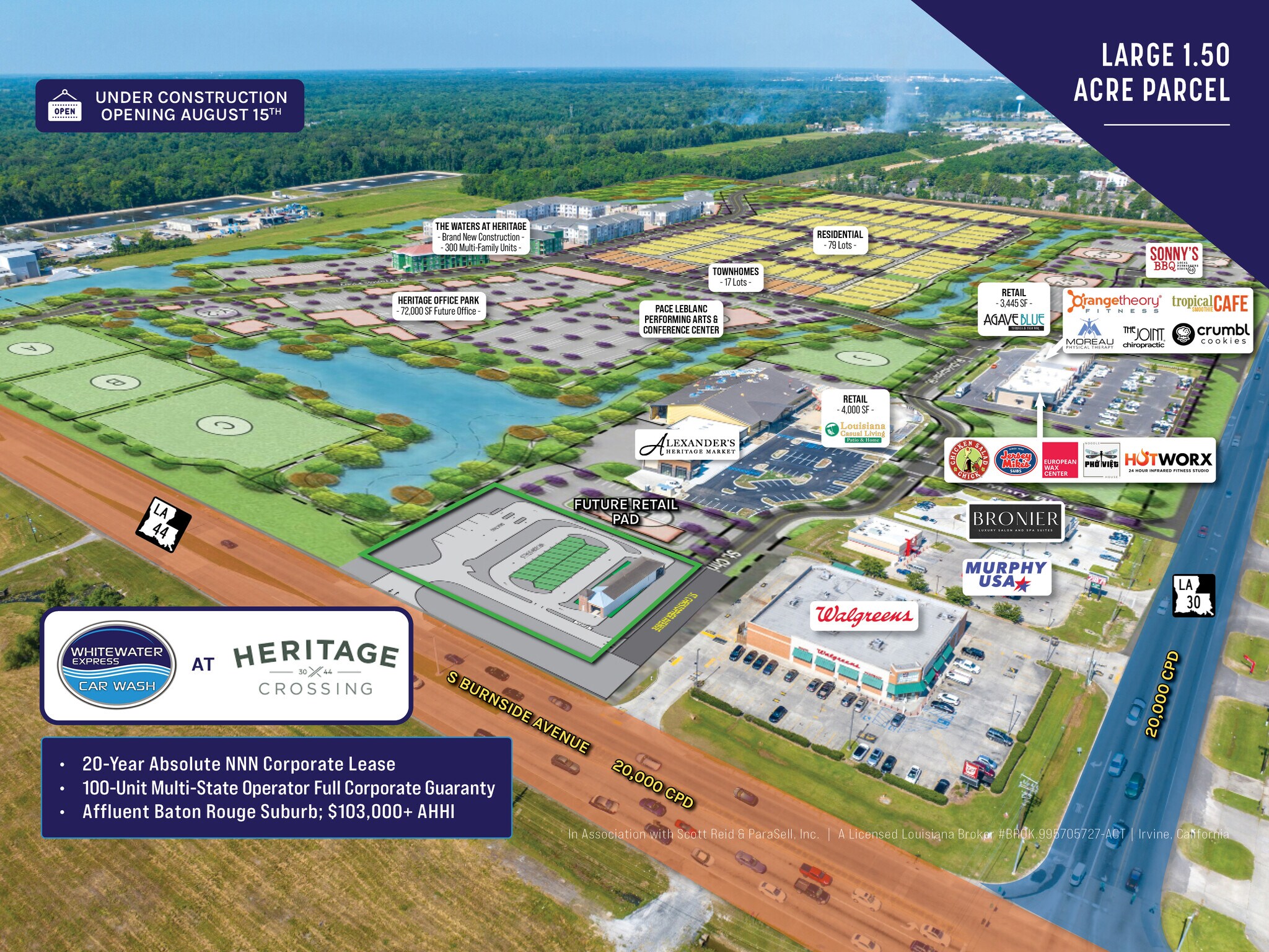 209 E Highway 30 Gonzales, LA 70737 Specialty Property for Sale on