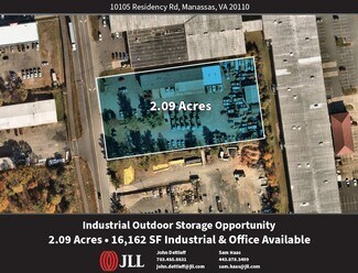 Manassas, VA Industrial Land - 10105 Residency Rd
