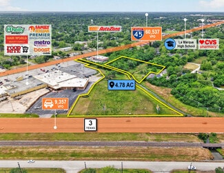 Texas City, TX Commercial Land - 5510 FM 1765