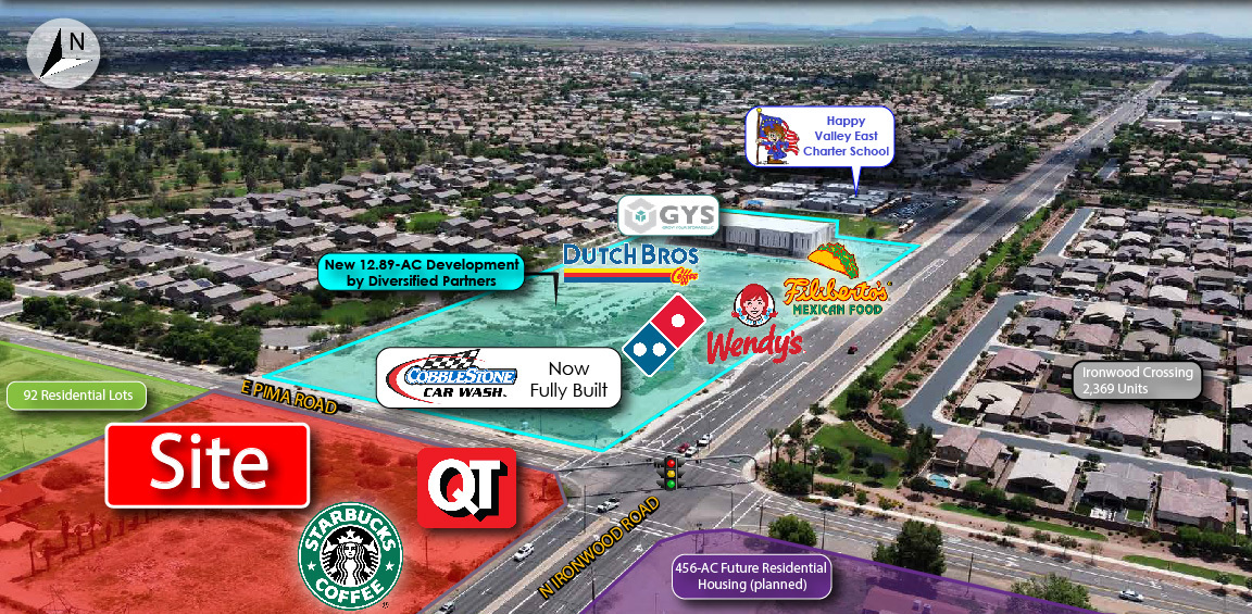 NEC N Ironwood Rd & E Pima Rd, San Tan Valley, AZ for Sale