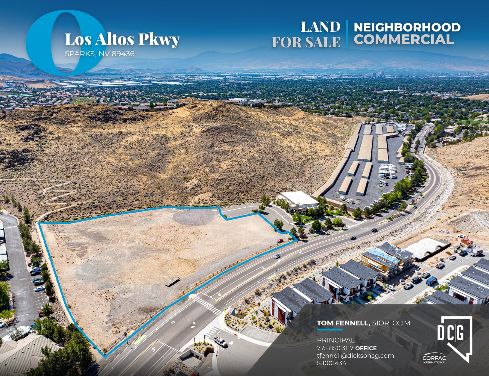 Los Altos Parkway - Land, Sparks, NV for Sale
