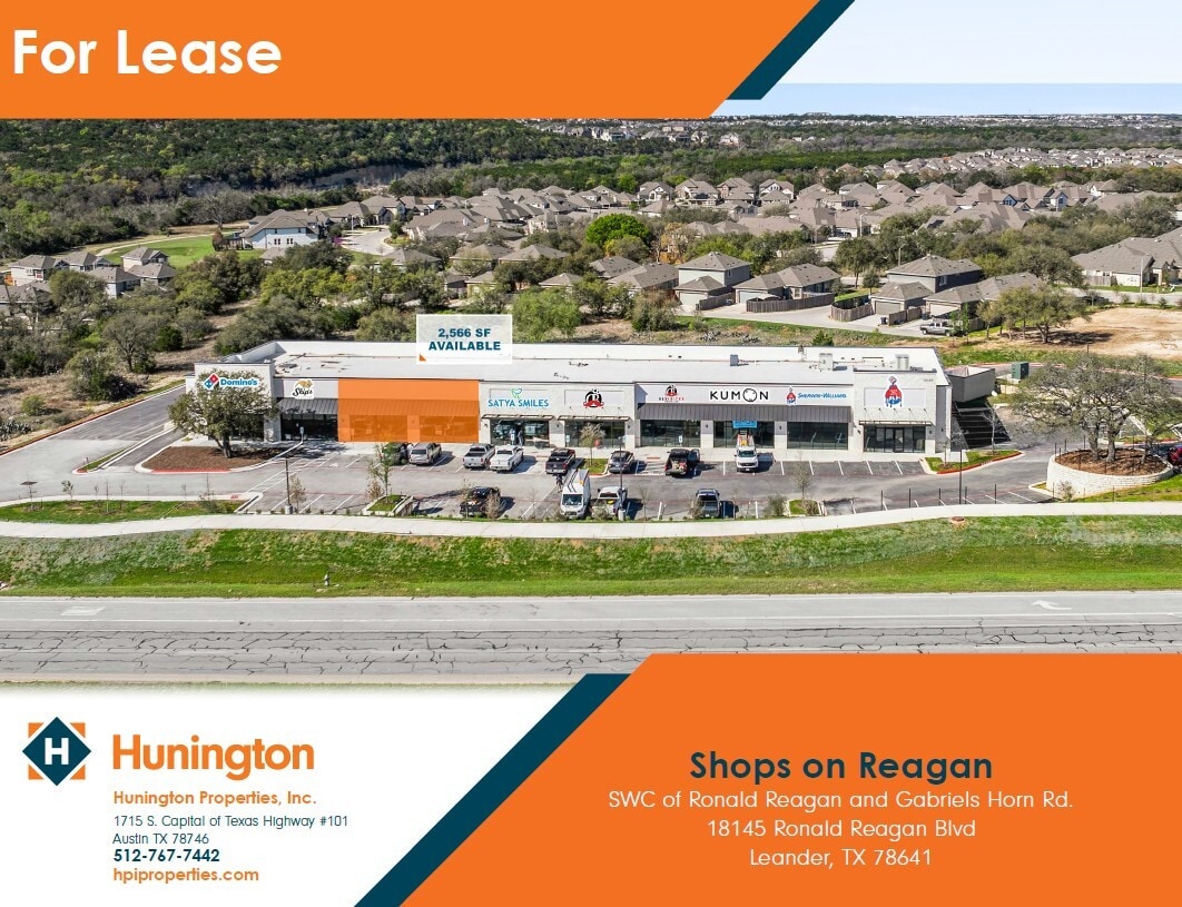 18145 Ronald W Reagan Blvd, Leander, TX for Rent