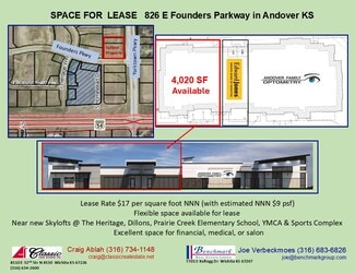 Andover, KS Office/Retail - 826 E Founders Way