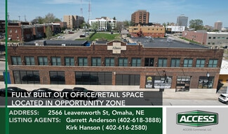 Omaha, NE Storefront Retail/Office - 2566 Leavenworth St Omaha, NE Storefront Retail/Office - 2566 Leavenworth St