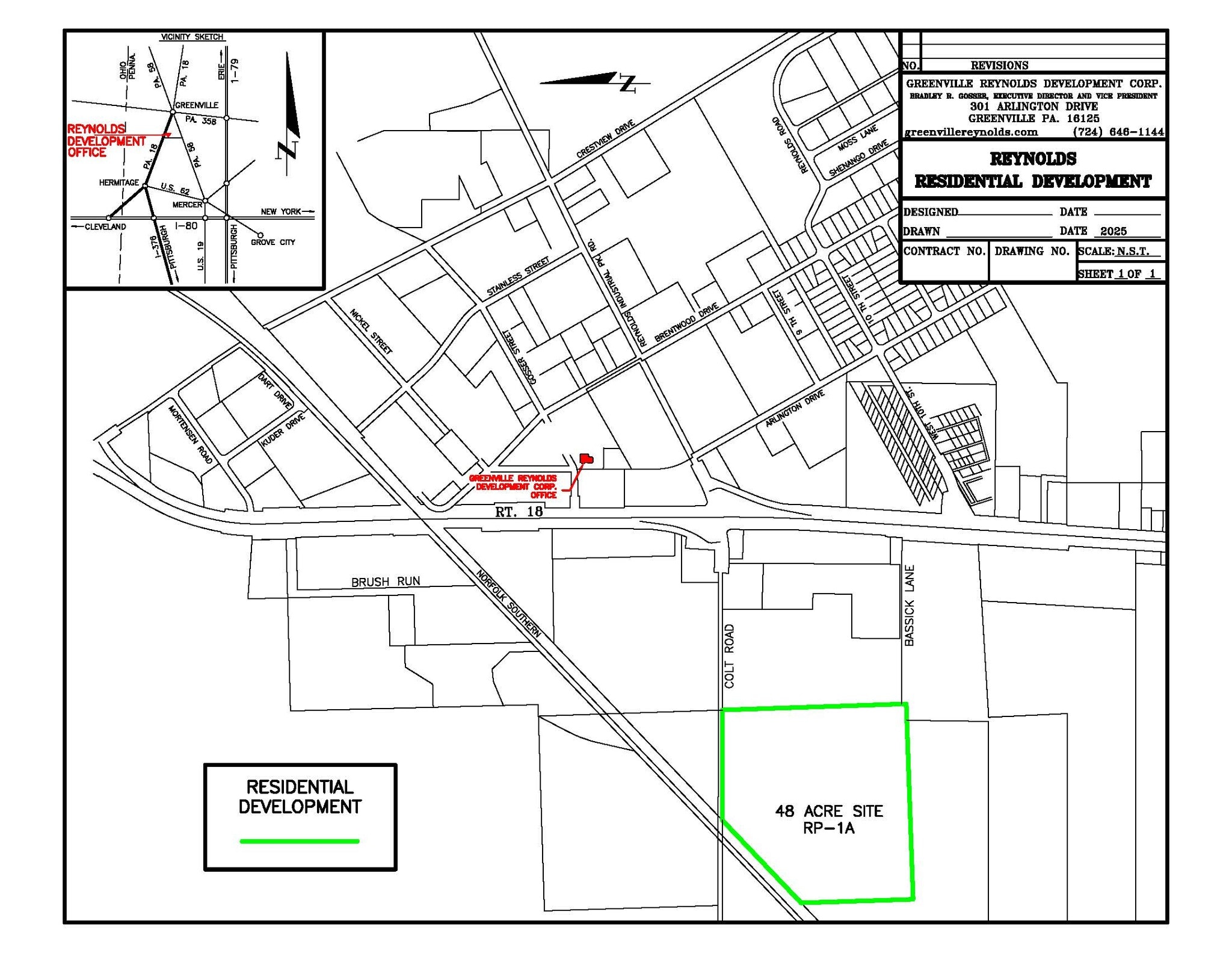 Colt Road, Transfer, PA for Sale