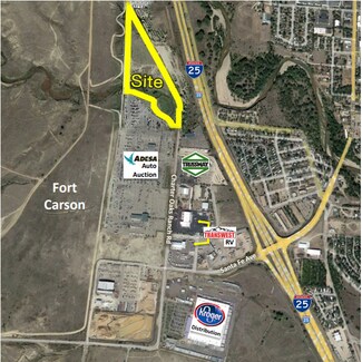Fountain, CO Commercial Land - Charter Oak Ranch Dr
