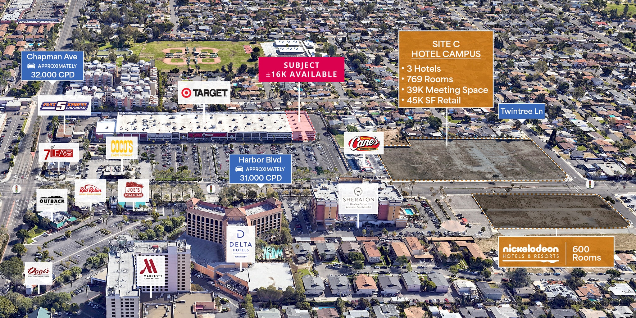 12220 Harbor Blvd, Garden Grove, CA for Rent