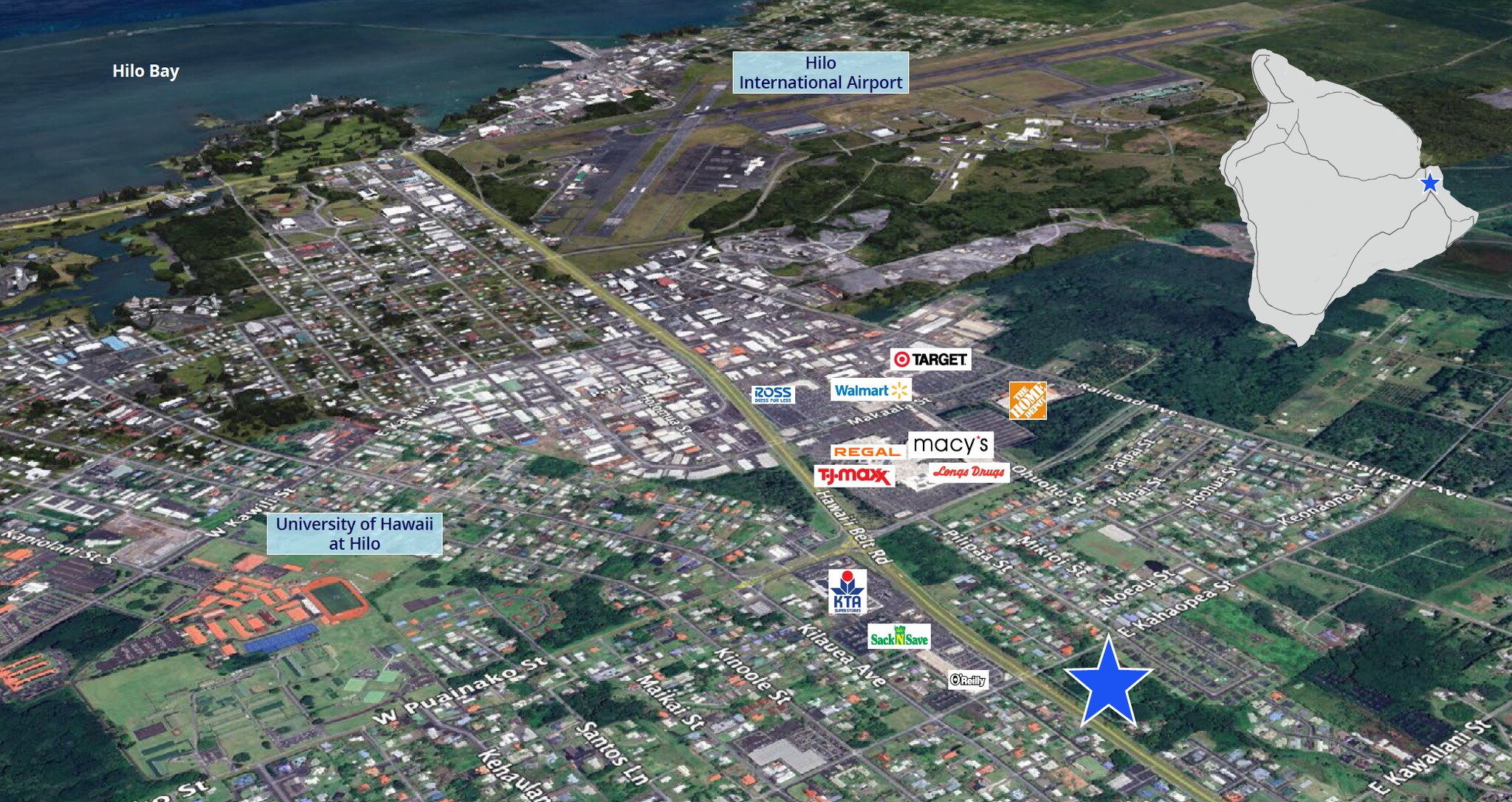 2269 Kanoelehua Avenue Ave, Hilo, HI for Sale