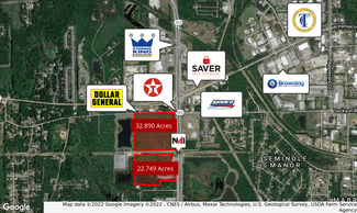 Tallahassee, FL Commercial Land - 1320 Capital Cir SW