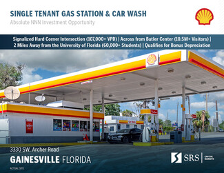 Gainesville, FL Service Station - 3330 SW Archer Rd