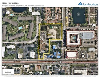 Winter Park, FL Commercial Land - 1675 Lee Rd