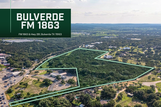 Bulverde, TX Commercial - FM 1863 & 281 hwy