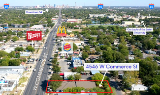 San Antonio, TX Storefront Retail/Office - 4546 W Commerce St