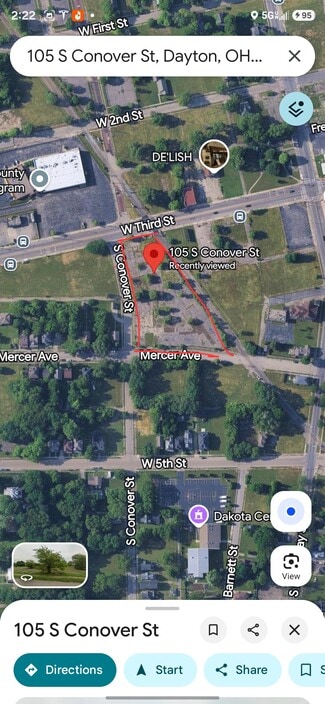 Dayton, OH Commercial Land - W Third Street @ S Conover Street Dayton, OH Commercial Land - W Third Street @ S Conover Street