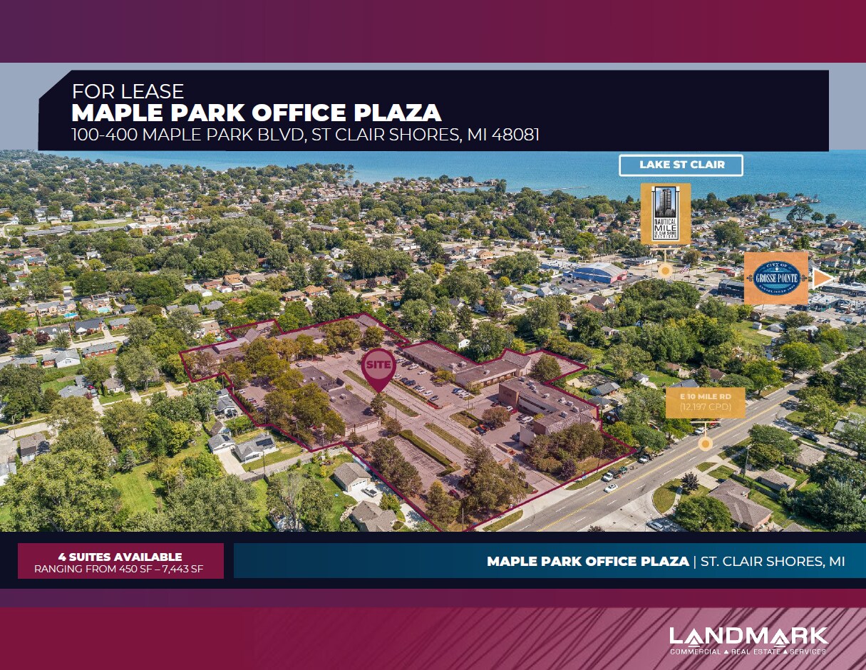100 Maple Park Blvd, Saint Clair Shores, MI for Rent