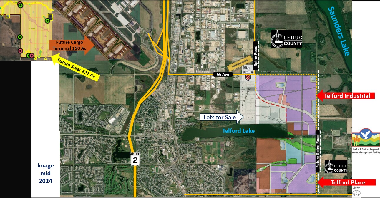 Rollyview Rd @ Range Rd 247, Leduc, AB for Sale