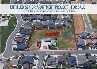 Riverbank, CA Residential Land - 3318 Pocket Ave Riverbank, CA Residential Land - 3318 Pocket Ave