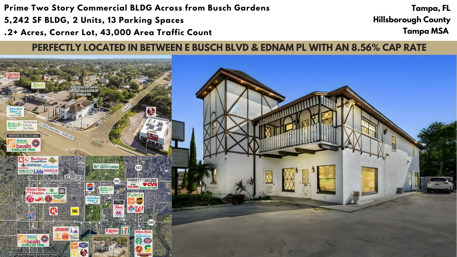 3601 E Busch Blvd, Tampa, FL for Sale