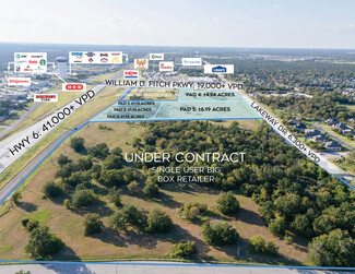College Station, TX Commercial Land - Hwy 6 & William Fitch Pky