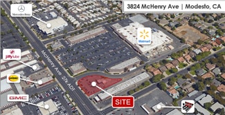 Modesto, CA Commercial Land - 3824 McHenry Ave