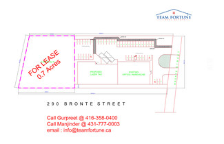 Milton, ON Commercial Land - 290 Bronte St S