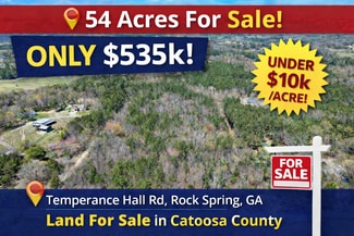 Rock Spring, GA Agricultural - Temperance Hall Rd