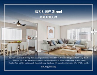 Long Beach, CA Apartments - 473 E 55th St
