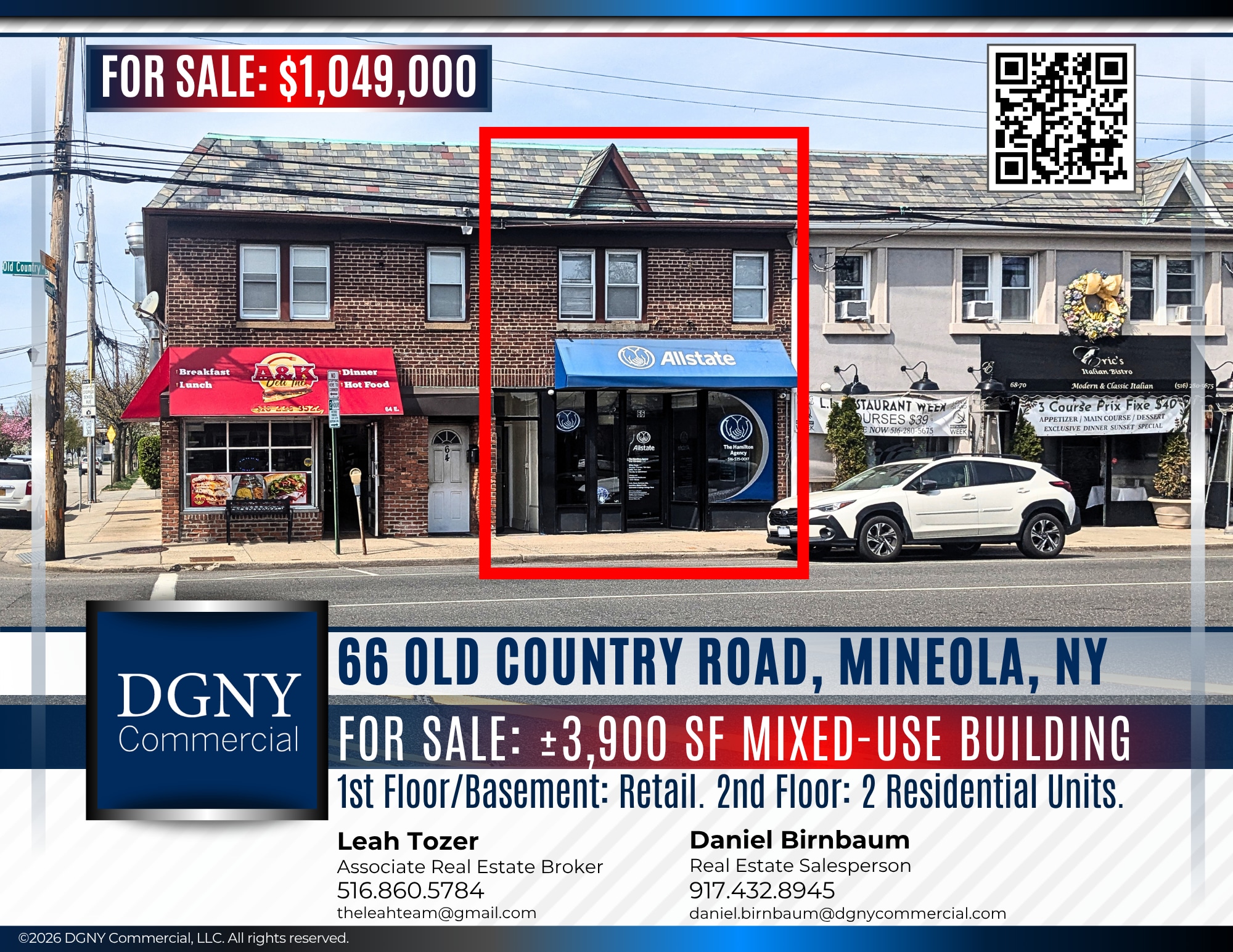 66 Old Country Rd, Mineola, NY for Sale